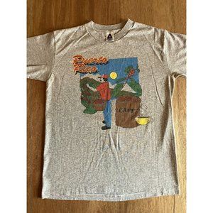 80s Vintage Puerto Rico Cafe Tee Shirt Coffee Farmer Singlestitch Grey
